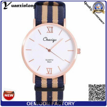 Yxl-486 OEM / ODM reloj fábrica personalizada Nato Nylon reloj cuarzo moda deporte hombres relojes